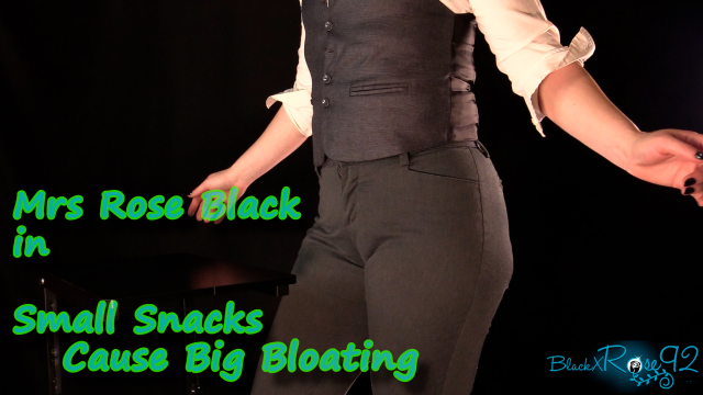 Small Snacks Cause Big Bloating video from BlackxRose92