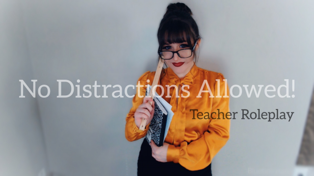 No Distractions Allowed video from Blueberryspice