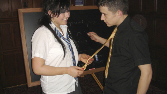 Anal Finishing School 2/Ep 2: French Oral video from BootyBox