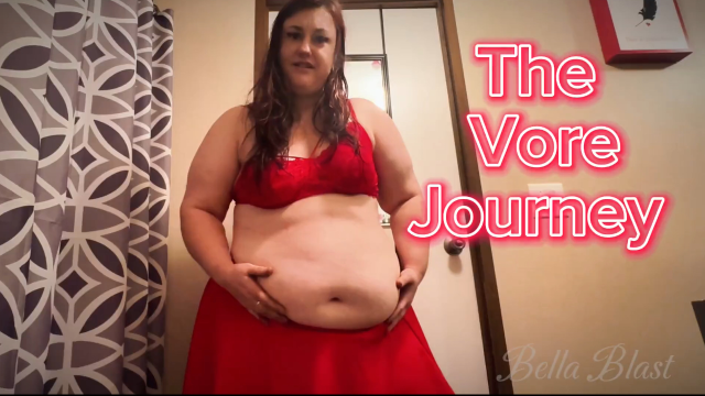 The VORE Journey Through Bella Blast : But First She will Play with her Food video from Bootyful Goddess