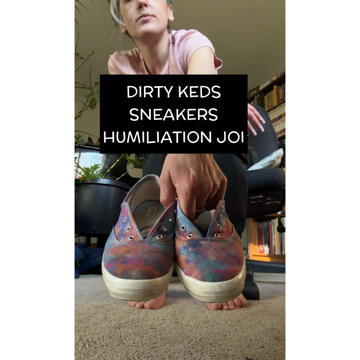 Dirty Keds Sneakers Worship Humiliation JOI video from