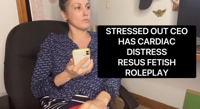 Stressed Out CEO Has Cardiac Distress Resus Fetish Roleplay video from Bootygirl229