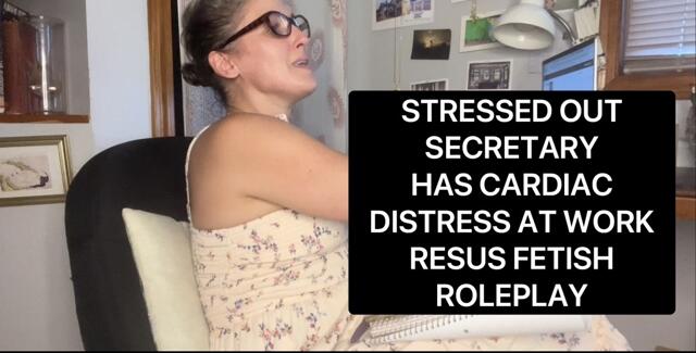 Stressed Out Secretary Has Cardiac Distress & Collapses At Work video from Bootygirl229