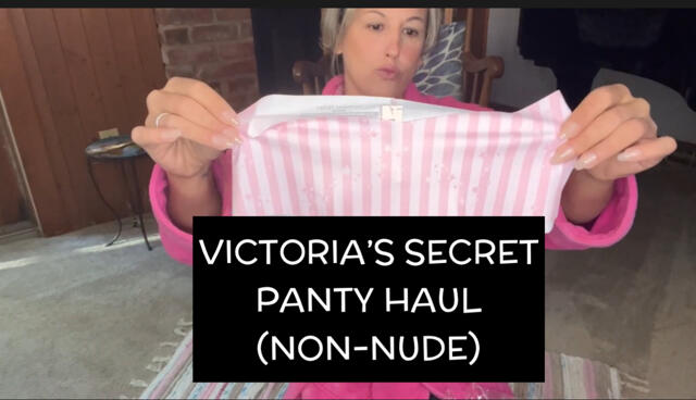 Victorias Secret Panty & Thong Shopping Haul video from 