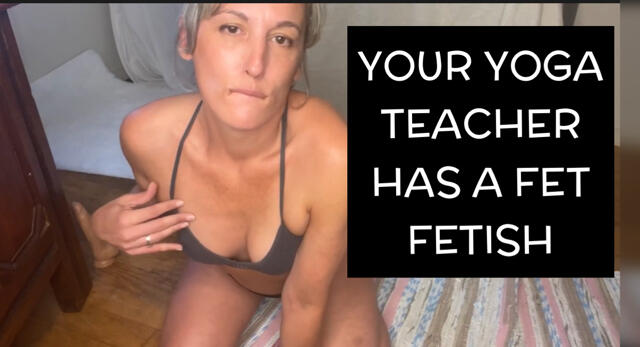 Your Hot MILF Yoga Teacher Has A Fat Fetish Gentle Femdom CEI FFA Fetish Roleplay video
