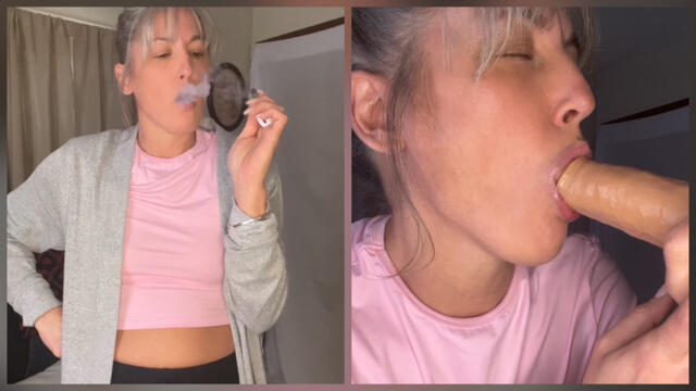 Your Mommy Smokes Your Vape & Gets So Horny That She Wants To Worship Your Cock video from Bootygirl229