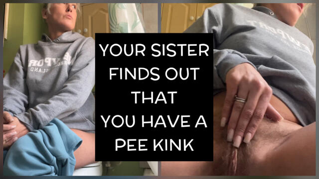 Your Sister Finds Out You Have A Pee Kink video from