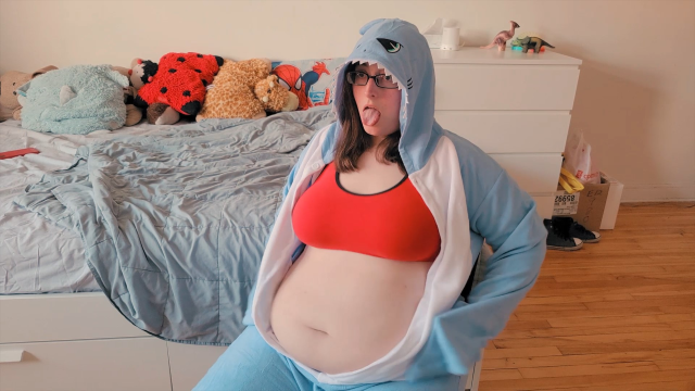 Shark Tummy video from BoringKate