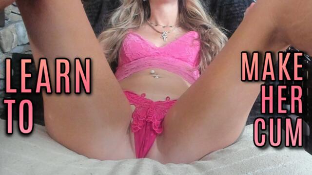Learn to Make Her Cum video from Petitemercy