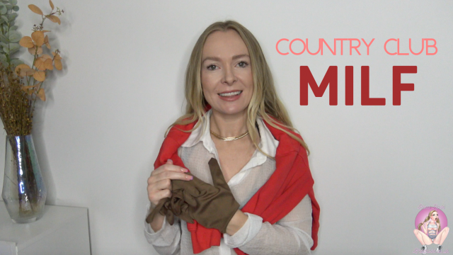 Country club MILF video from Brea Rose