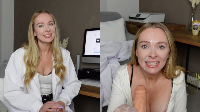 Doctor relieves swollen balls video from Brea Rose
