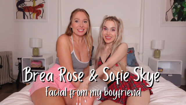 Facial from my boyfriend video from Brea Rose