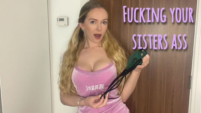 Fucking your sister's ass video from Brea Rose