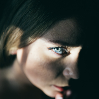 Red lingerie in Natural light set photo gallery by AnonChloe95