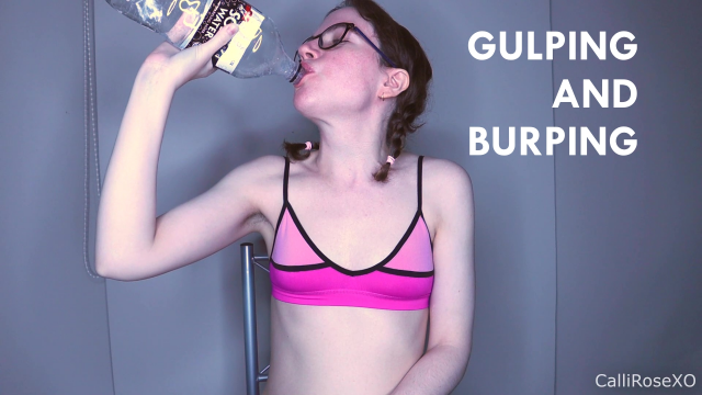 Gulping and Burping video from CalliRoseXO