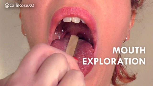 Mouth Exploration video from CalliRoseXO