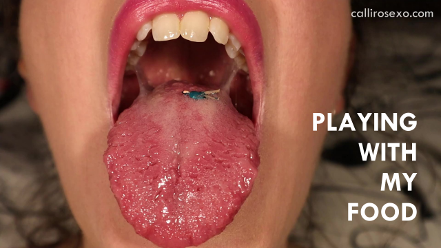 Playing With My Food video from CalliRoseXO