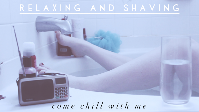 relaxing and shaving video from Angel Au Lait