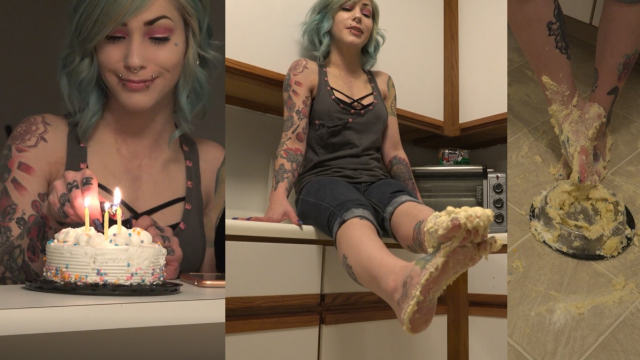 Birthday Bitch Cake Crush video from Cattie