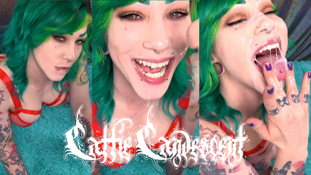 Built to Deepthroat | POV Messy Cum Play video from Cattie