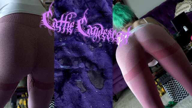Wetting Leggings Vlog Style Pee Fetish 2 video from Cattie
