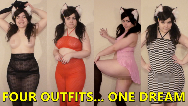 420 Dress Up: MuSiC LeGs Lingerie video from Catpaws