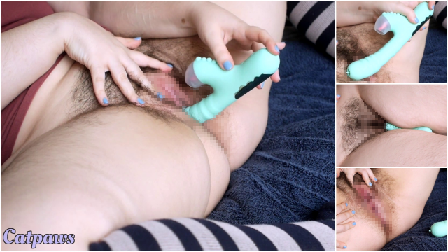Edging With Overwhelming Rabbit Vibrator video from Catpaws