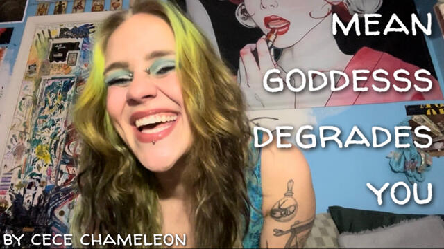 mean goddess degrades you video from 