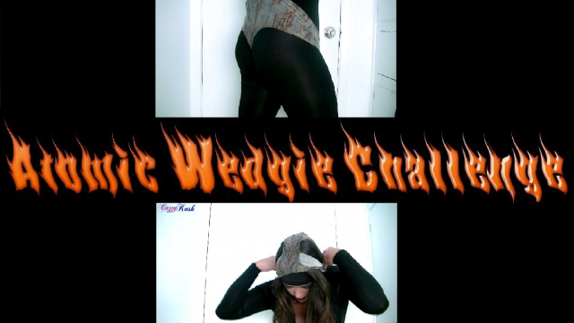 Atomic Wedgie Challenge video from Cazzy Kush