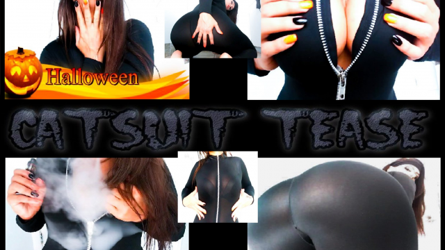 Catsuit Tease video from Cazzy Kush