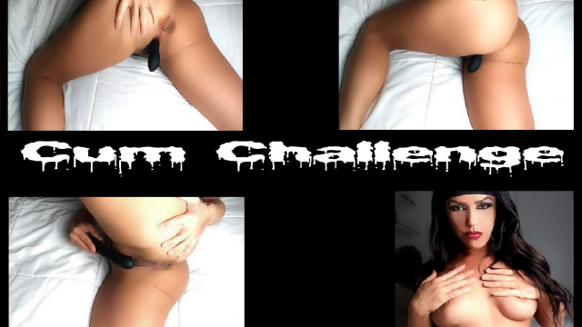 Cum Challenge video from Cazzy Kush