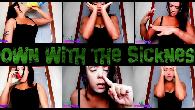 Down with the Sickness video from Cazzy Kush
