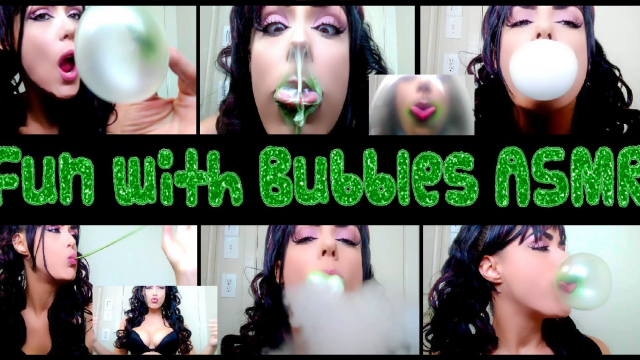 Fun with Bubbles ASMR video from