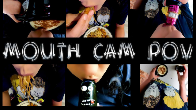 Mouth Cam POV video from Cazzy Kush
