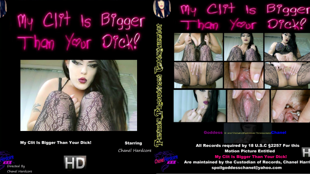 My Clit is Bigger than your Dick! video from Cazzy Kush