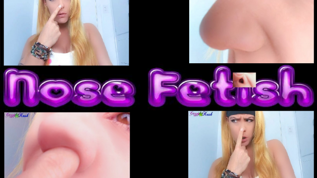 Nose Fetish video from Cazzy Kush