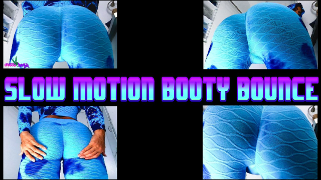 Slow Motion Booty Bounce video from Cazzy Kush