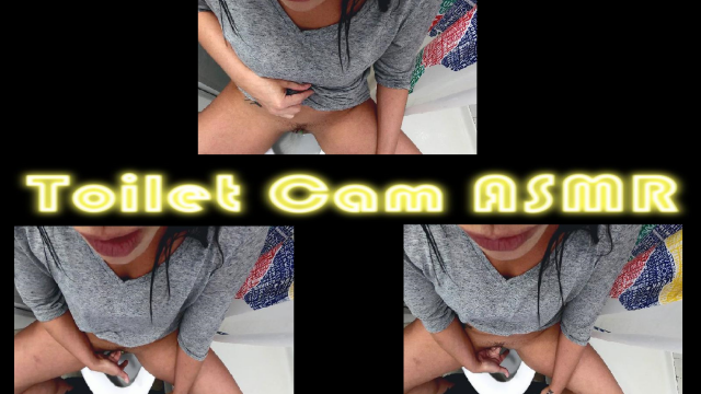 Toilet Cam ASMR video from Cazzy Kush