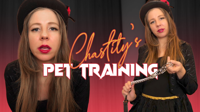 CHASTITY'S PET TRAINING video from Chastity Lynn