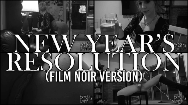 NEW YEAR'S RESOLUTION (FILM NOIR VERSION) video from Chastity Lynn