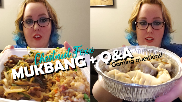 Mukbang + Q&A - BBW Nerd Talks Gaming video from Chestnut Foxx