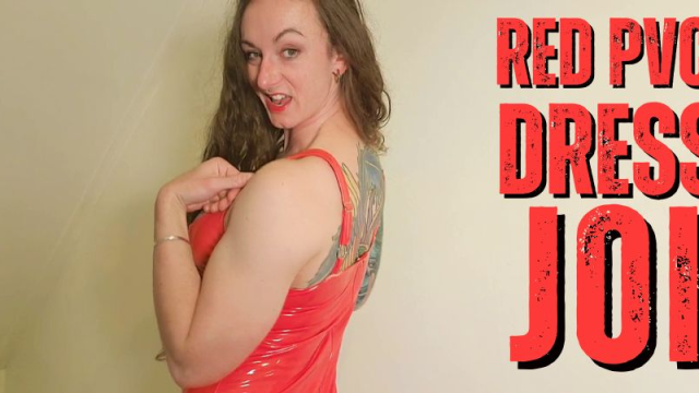 Cover This PVC Dress in Cum video from Claudia Kink