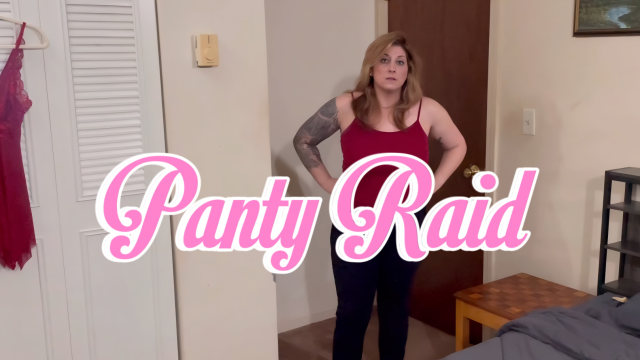 Panty raid: stepMom's essence video from Kiki Cockhound