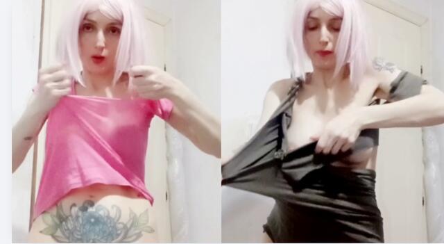 Shirt ripping SEPT 2026 MANY shirts video from Creambunny