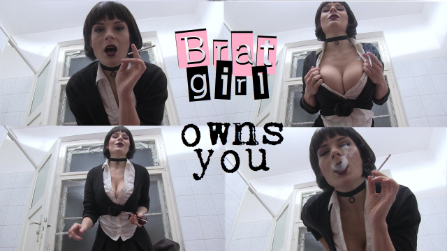 Brat girl owns you video from CruelAlice