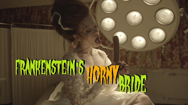 Frankenstein's horny bride video from CruelAlice
