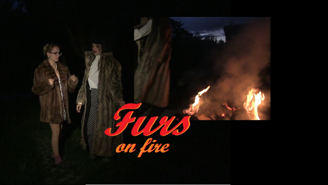 Furs on fire video from CruelAlice