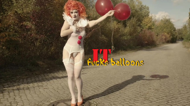 Pennywise Balloon fuck video from CruelAlice