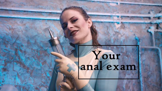 Your anal exam video from CruelAlice