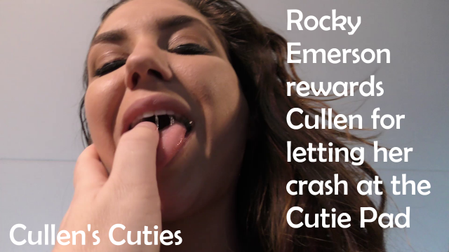 Rocky Emerson rewards Cullen for letting her crash at the Cutie Pad video from Cullens Cuties